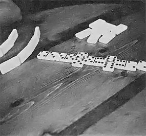 Play Dominoes to Cure Cabin Fever